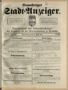 Bromberger Stadt-Anzeiger, J. 33, 1916, nr 54
