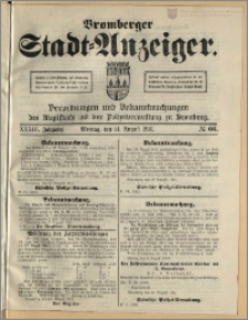 Bromberger Stadt-Anzeiger, J. 33, 1916, nr 66
