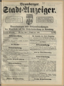 Bromberger Stadt-Anzeiger, J. 33, 1916, nr 72