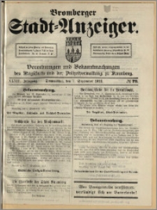 Bromberger Stadt-Anzeiger, J. 33, 1916, nr 73
