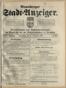 Bromberger Stadt-Anzeiger, J. 33, 1916, nr 75