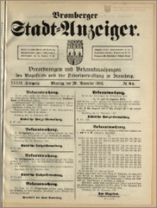 Bromberger Stadt-Anzeiger, J. 33, 1916, nr 94