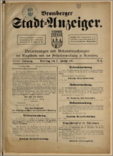 Bromberger Stadt-Anzeiger, J. 34, 1917, nr 1