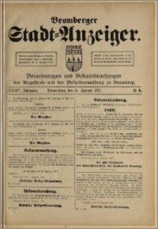 Bromberger Stadt-Anzeiger, J. 34, 1917, nr 4