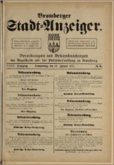 Bromberger Stadt-Anzeiger, J. 34, 1917, nr 6