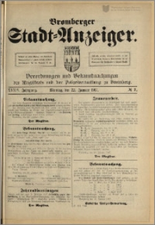 Bromberger Stadt-Anzeiger, J. 34, 1917, nr 7