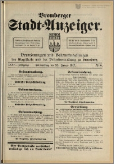 Bromberger Stadt-Anzeiger, J. 34, 1917, nr 8
