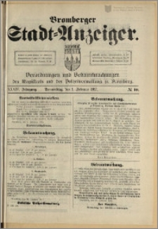 Bromberger Stadt-Anzeiger, J. 34, 1917, nr 10
