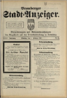 Bromberger Stadt-Anzeiger, J. 34, 1917, nr 11