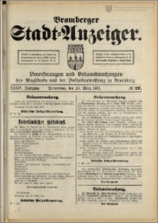 Bromberger Stadt-Anzeiger, J. 34, 1917, nr 27