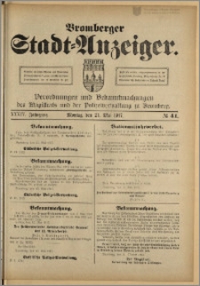Bromberger Stadt-Anzeiger, J. 34, 1917, nr 41