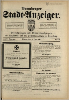 Bromberger Stadt-Anzeiger, J. 34, 1917, nr 47