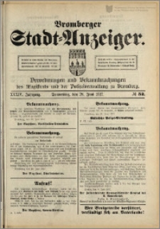 Bromberger Stadt-Anzeiger, J. 34, 1917, nr 52