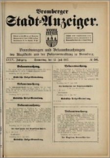 Bromberger Stadt-Anzeiger, J. 34, 1917, nr 56