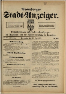 Bromberger Stadt-Anzeiger, J. 34, 1917, nr 58