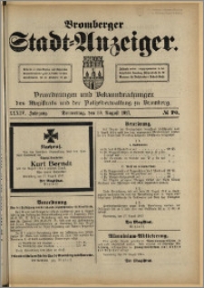 Bromberger Stadt-Anzeiger, J. 34, 1917, nr 70