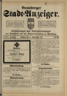 Bromberger Stadt-Anzeiger, J. 34, 1917, nr 73