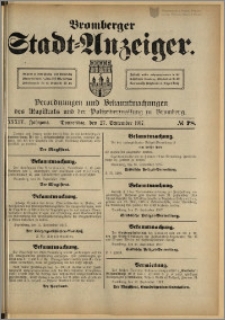 Bromberger Stadt-Anzeiger, J. 34, 1917, nr 78
