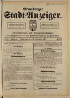Bromberger Stadt-Anzeiger, J. 34, 1917, nr 92