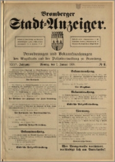 Bromberger Stadt-Anzeiger, J. 35, 1918, nr 2