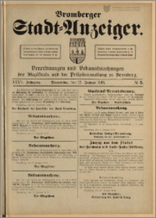 Bromberger Stadt-Anzeiger, J. 35, 1918, nr 5