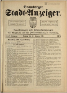 Bromberger Stadt-Anzeiger, J. 35, 1918, nr 8