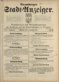 Bromberger Stadt-Anzeiger, J. 35, 1918, nr 10