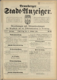 Bromberger Stadt-Anzeiger, J. 35, 1918, nr 15