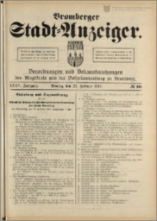 Bromberger Stadt-Anzeiger, J. 35, 1918, nr 16