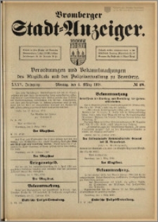 Bromberger Stadt-Anzeiger, J. 35, 1918, nr 18