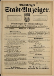 Bromberger Stadt-Anzeiger, J. 35, 1918, nr 20
