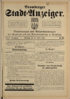 Bromberger Stadt-Anzeiger, J. 35, 1918, nr 22