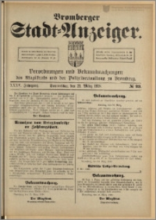 Bromberger Stadt-Anzeiger, J. 35, 1918, nr 23