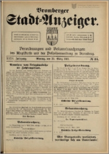 Bromberger Stadt-Anzeiger, J. 35, 1918, nr 24