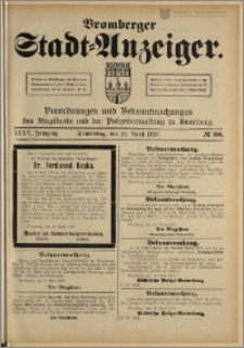 Bromberger Stadt-Anzeiger, J. 35, 1918, nr 30