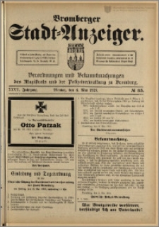 Bromberger Stadt-Anzeiger, J. 35, 1918, nr 35