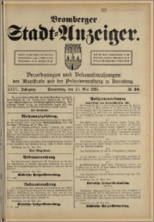 Bromberger Stadt-Anzeiger, J. 35, 1918, nr 40