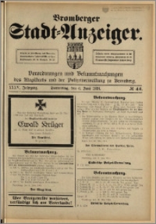 Bromberger Stadt-Anzeiger, J. 35, 1918, nr 44