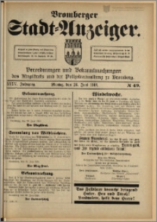 Bromberger Stadt-Anzeiger, J. 35, 1918, nr 49