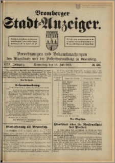 Bromberger Stadt-Anzeiger, J. 35, 1918, nr 56