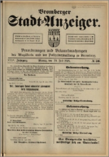 Bromberger Stadt-Anzeiger, J. 35, 1918, nr 59