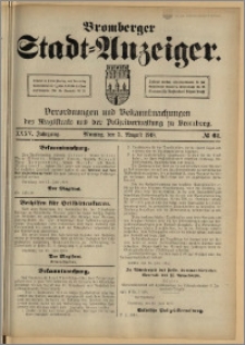 Bromberger Stadt-Anzeiger, J. 35, 1918, nr 61