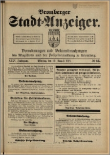 Bromberger Stadt-Anzeiger, J. 35, 1918, nr 65