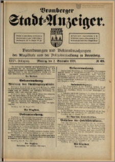 Bromberger Stadt-Anzeiger, J. 35, 1918, nr 69