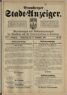 Bromberger Stadt-Anzeiger, J. 35, 1918, nr 74