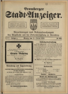 Bromberger Stadt-Anzeiger, J. 35, 1918, nr 83