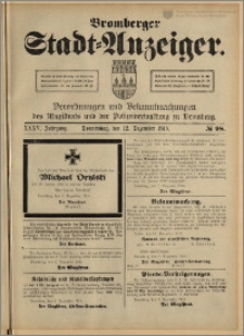 Bromberger Stadt-Anzeiger, J. 35, 1918, nr 98