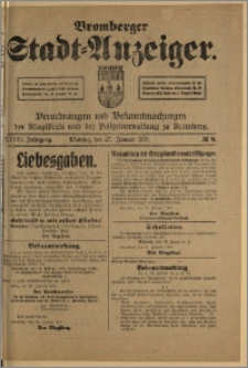Bromberger Stadt-Anzeiger, J. 36, 1919, nr 8