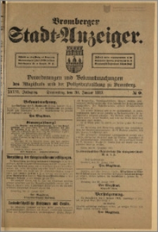 Bromberger Stadt-Anzeiger, J. 36, 1919, nr 9