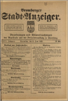 Bromberger Stadt-Anzeiger, J. 36, 1919, nr 43